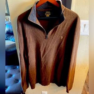 Mens polo pullover